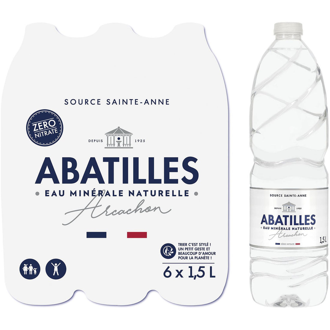 Abatilles Eau Minérale Naturelle Plate Pack 6x1,5L