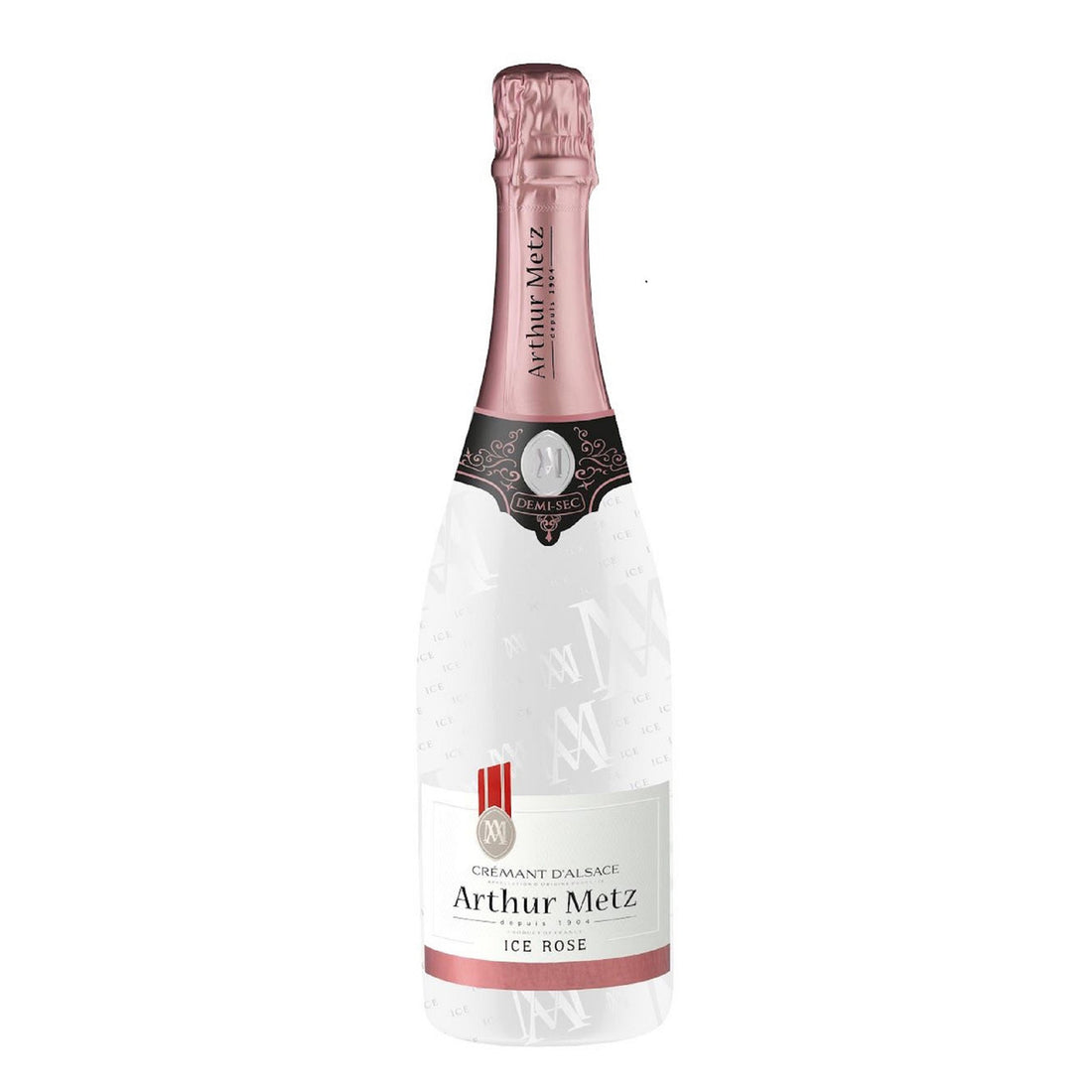 Arthur Metz Crémant D'alsace Demi-sec Ice Rosé 75cl