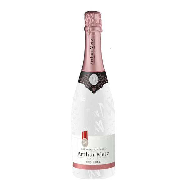 Arthur Metz Crémant D'alsace Demi-sec Ice Rosé 75cl