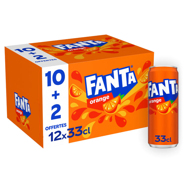 Fanta Orange Pack 12x33cl