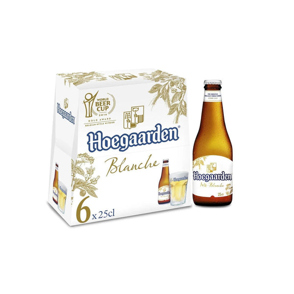 Hoegaarden Bière Blanche Légère Pack 6x25cl