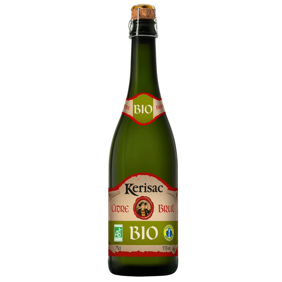 Kerisac Cidre Bouché Breton Brut Bio 75cl