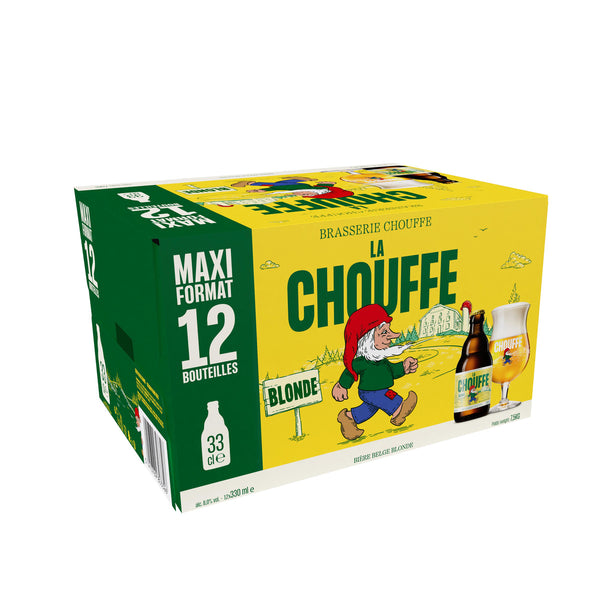 La Chouffe Bière Blonde Belge Pack 12x33cl