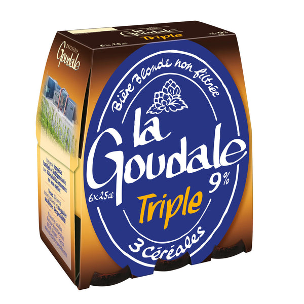 La Goudale Bière Blonde Triple Circus Pack 6x25cl