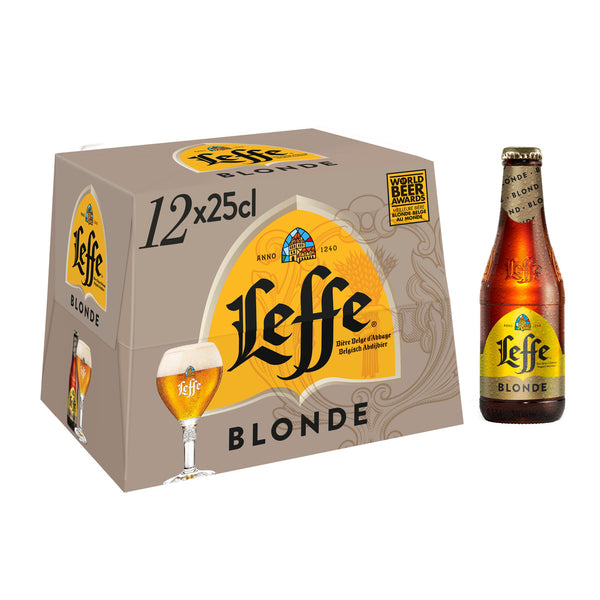 Leffe Bière Blonde Pack 12x25cl