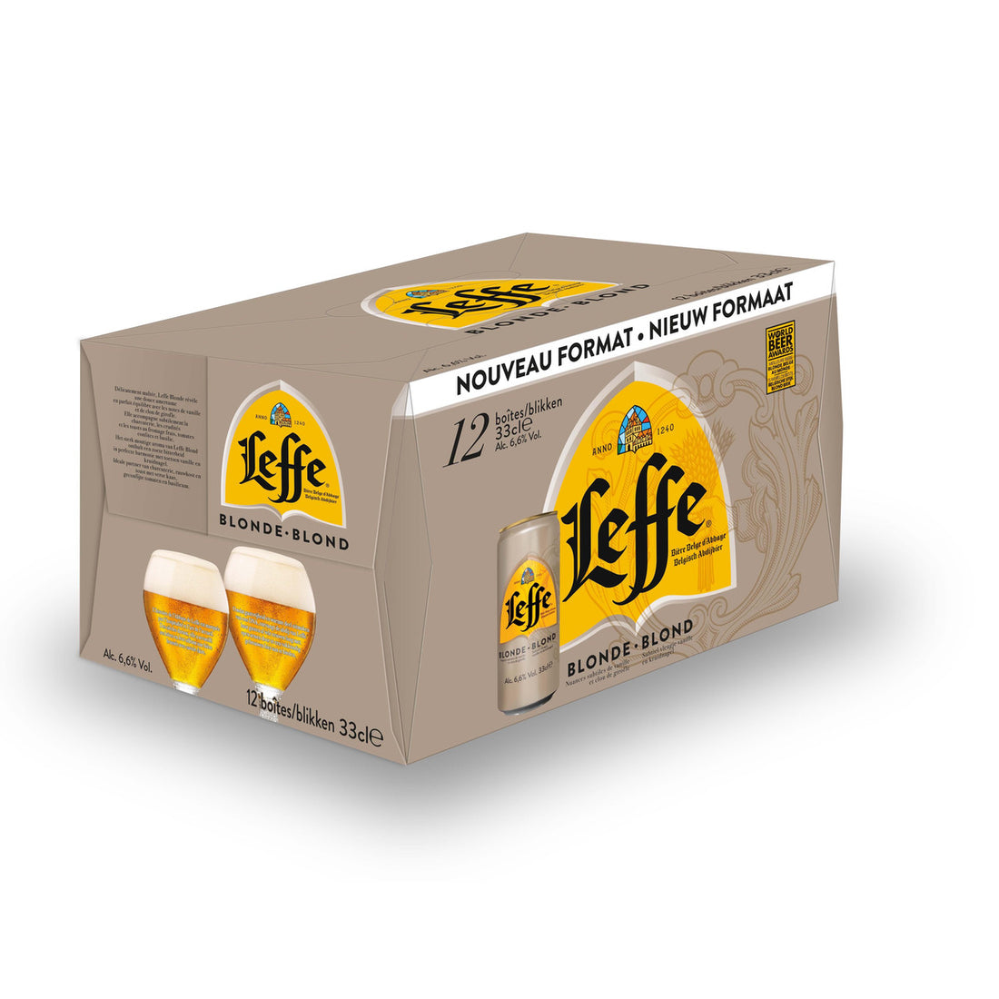 Leffe Bière Blonde Pack 12x33cl
