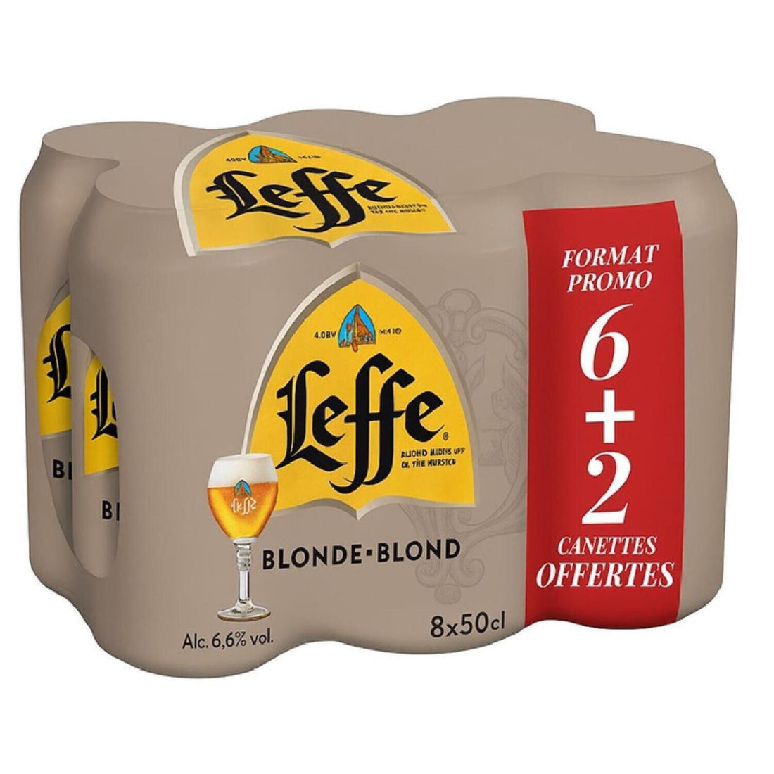 Leffe Bière Blonde Pack 8x50cl