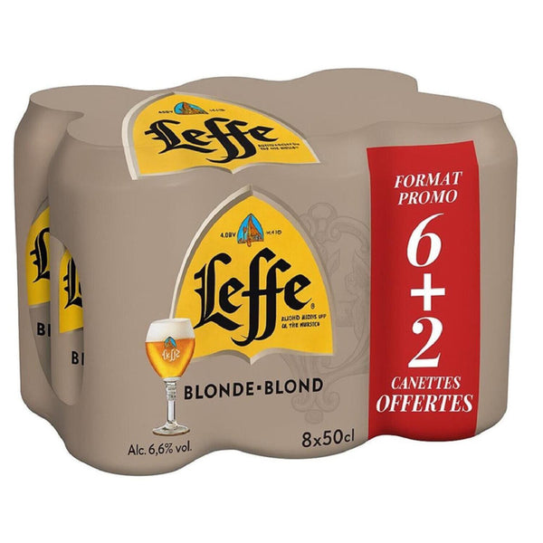 Leffe Bière Blonde Pack 8x50cl