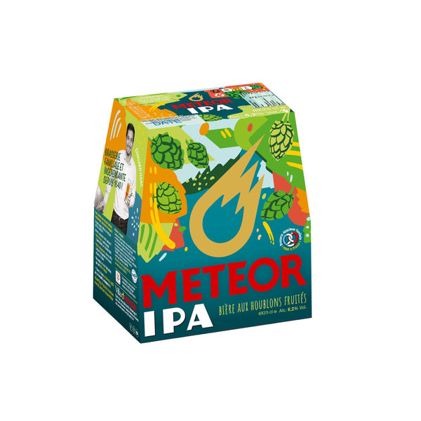 Meteor Bière Blonde IPA Pack 6x25cl