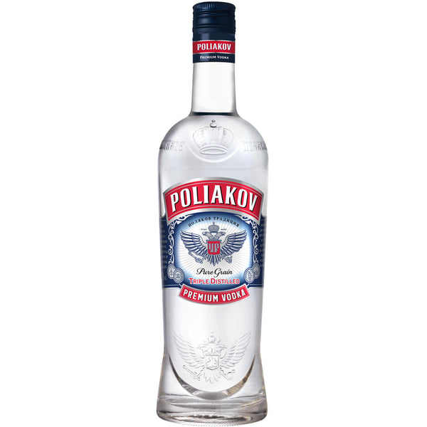 Poliakov Vodka Pure Grain 70cl