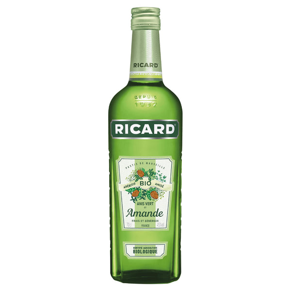 Ricard Pastis de Marseille Bio Anis Vert et Amande 70cl