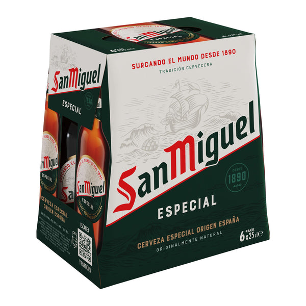San Miguel Bière Blonde Pack 6x25cl