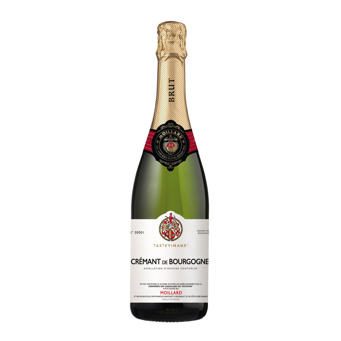 Tastevinage Crémant de Bourgogne Tastevinage Brut 75cl