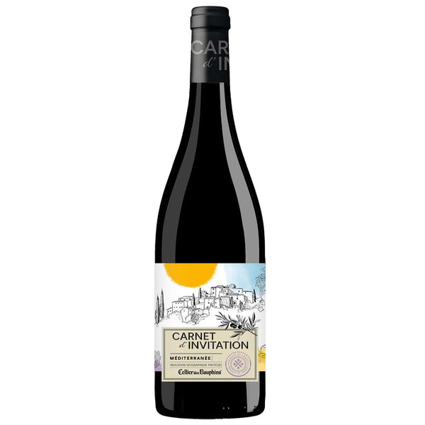 Cellier Des Dauphins Méditerranée Carnet D'invitation Rouge 75cl