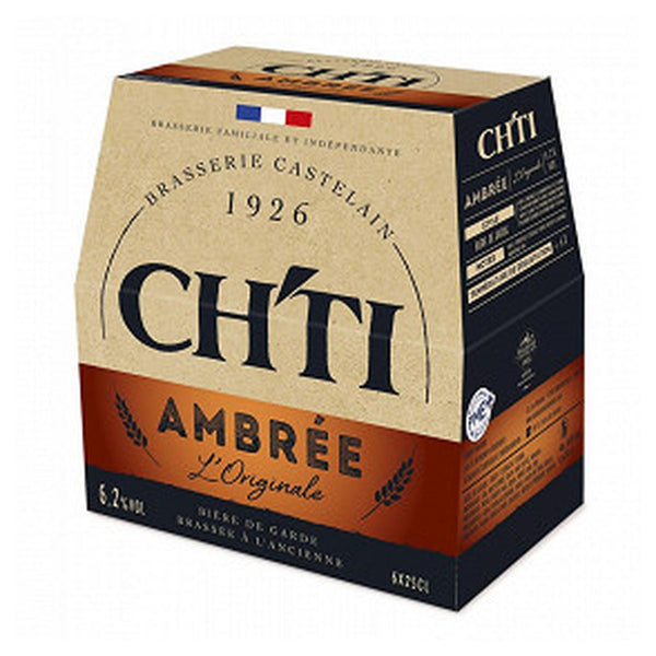 Ch'ti Bière Ambrée Originale Pack 6x25cl