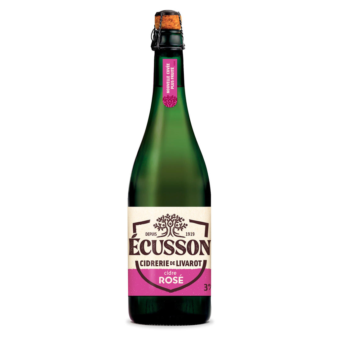 Ecusson Cidre Rosé 75cl