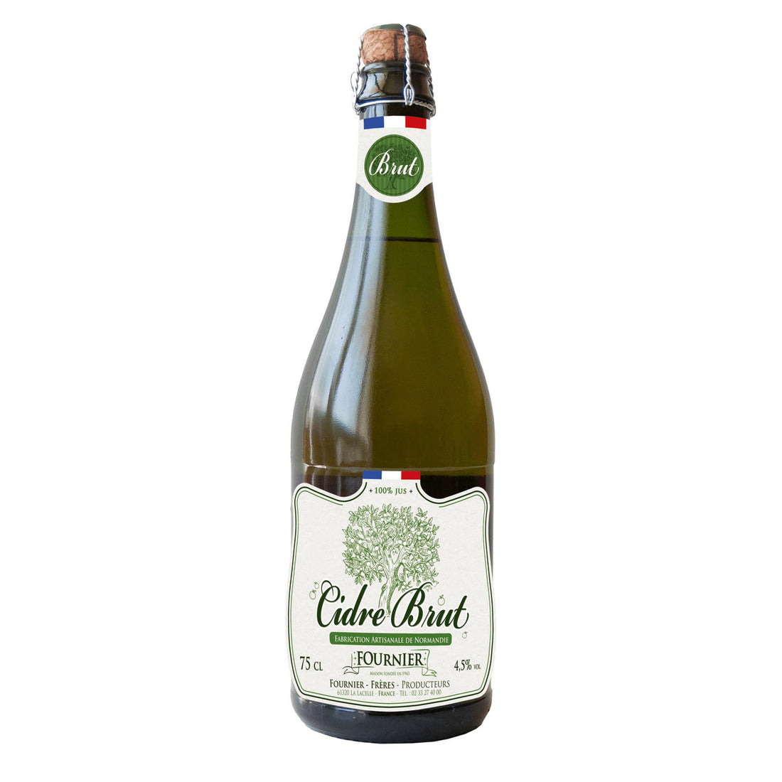 Fournier Cidre Brut Artisanal de Normandie 75cl