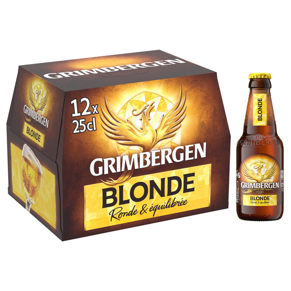 Grimbergen Bière Blonde Pack 12x25cl