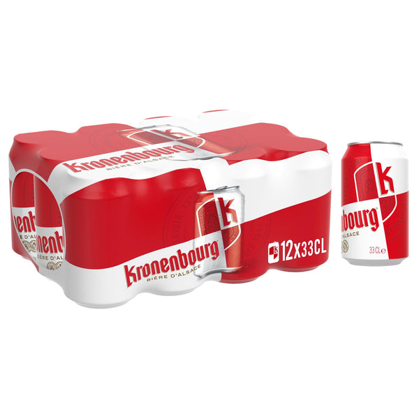 Kronenbourg Bière Blonde Pack 12x33cl