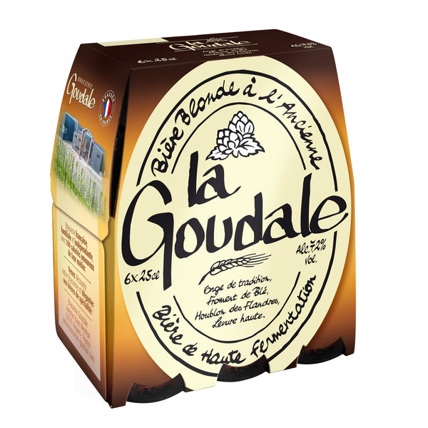 La Goudale Bière Blonde à L'ancienne Pack 6x25cl