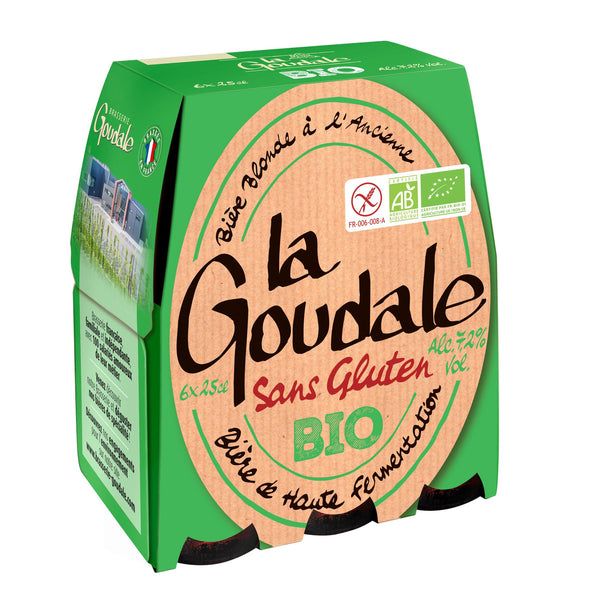 La Goudale Bière Blonde Bio Pack 6x25cl