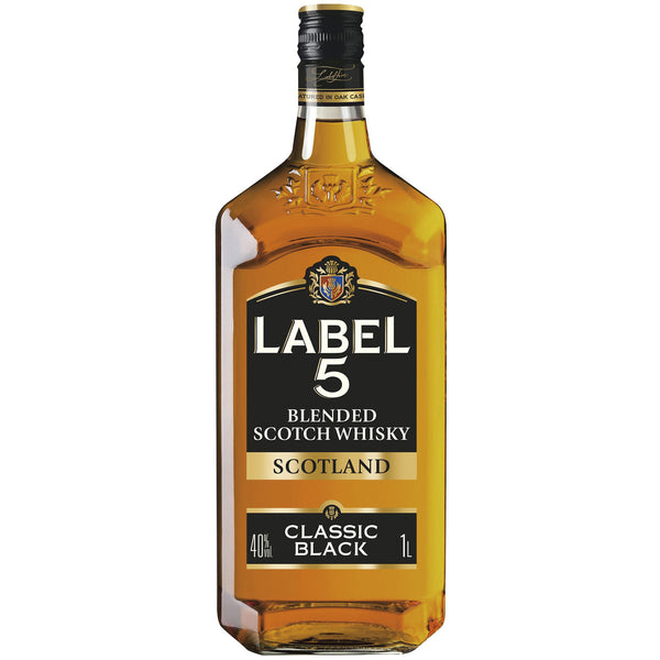 Label 5 Classic Black 1L