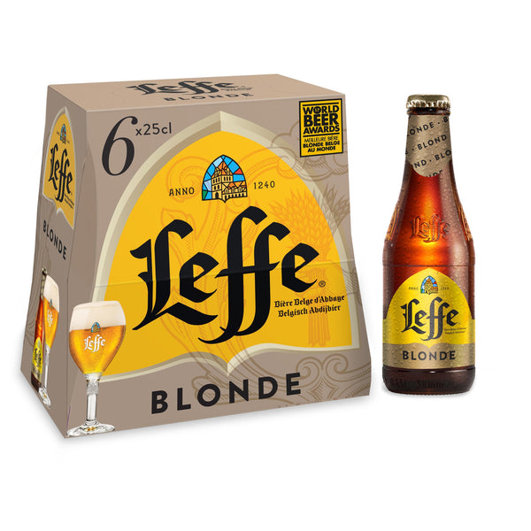 Leffe Bière Blonde Pack 6x25cl