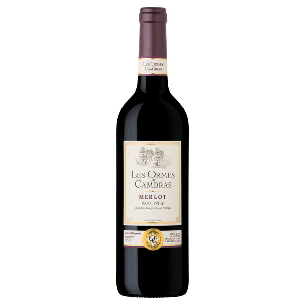LES Ormes De Cambras Pays-d'oc Merlot Cuvée Réservée Rouge 75cl