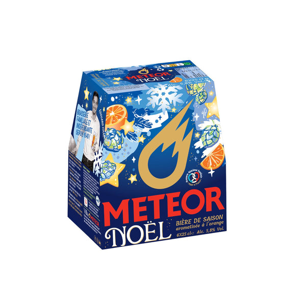 Meteor Bière de Noël Ambrée Pack 6x25cl