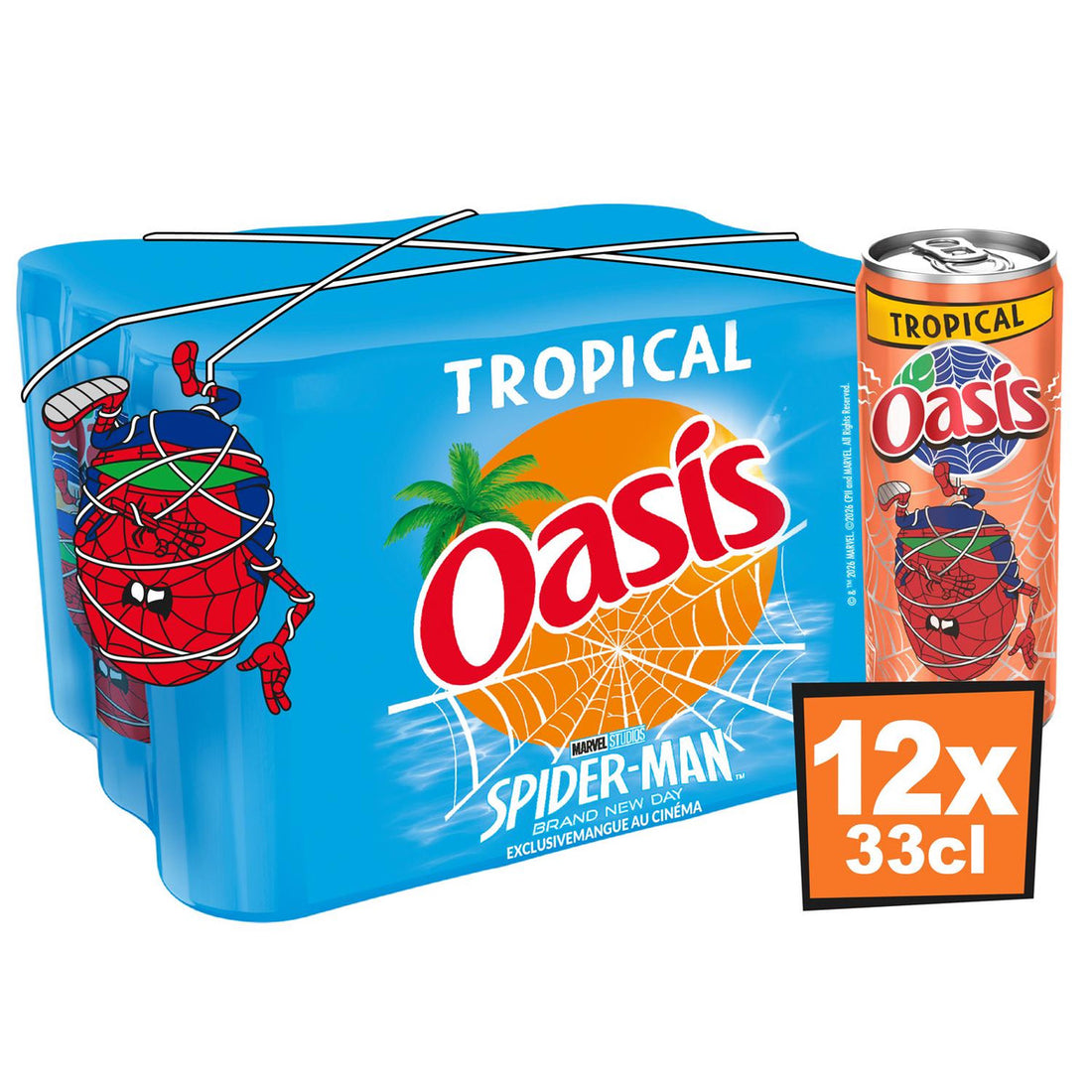 Oasis Tropical Pack 12x33cl