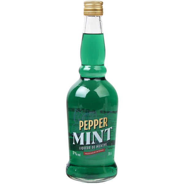 Peppermint Boisson Alcoolisée Liqueur de Menthe Fraicheur Intense 70cl