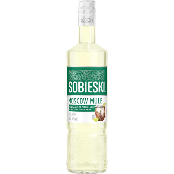 Sobieski Moscow Mule Liqueur de Vodka Citron Vert et Gingembre 70cl