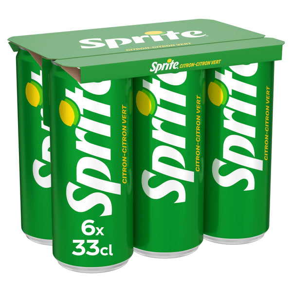 Sprite Aux Arômes Naturels Citron-citron Vert Pack 6x33cl