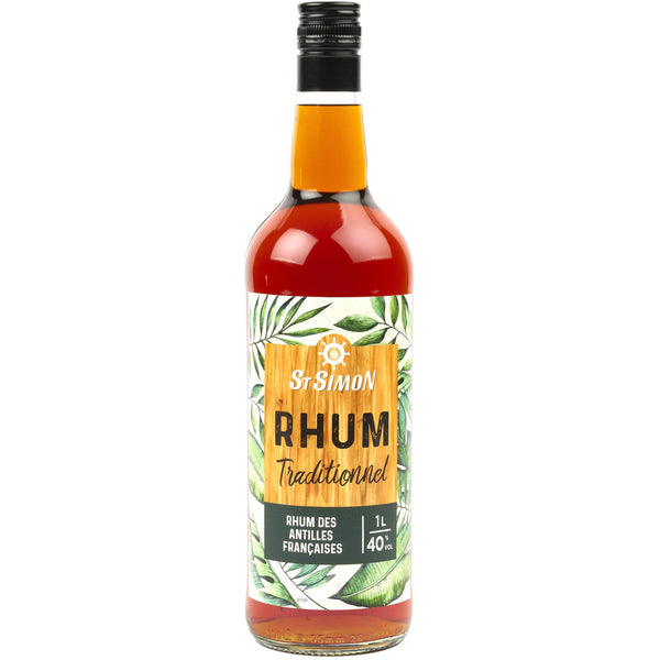 ST Simon Rhum Ambré 1L